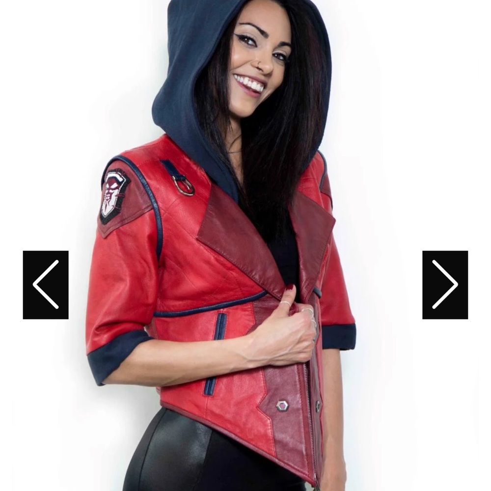 Vegan Leather LOL Vi Arcane Jacket